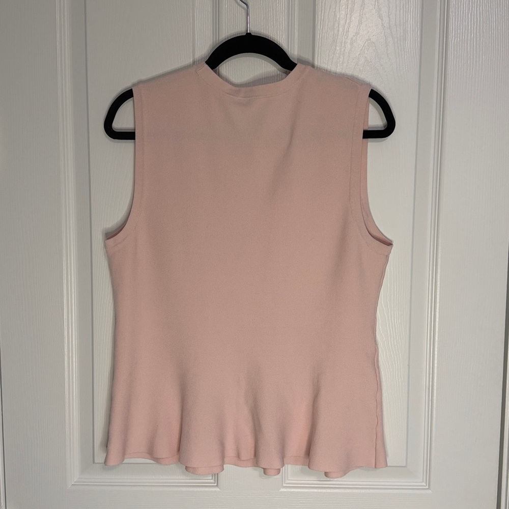Ann Taylor Blush Pink Sleeveless Tank Top - Picture 11 of 12